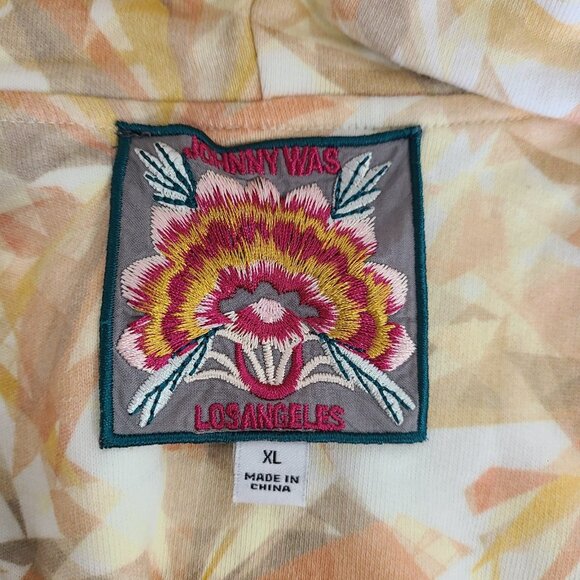 Johnny Was JWLA Kaleidoscope Sorbet Tracksuit Hoodie Pants - Picture 13 of 16